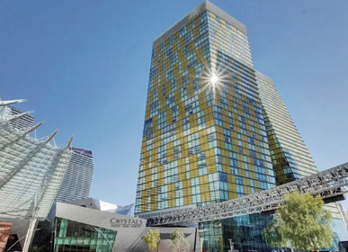Citycenter Veer Tower In Las Vegas
